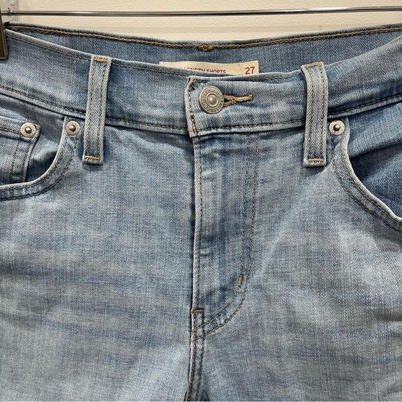 Levi’s Mid Length Jean Shorts Women’s 27 - Picture 4 of 10